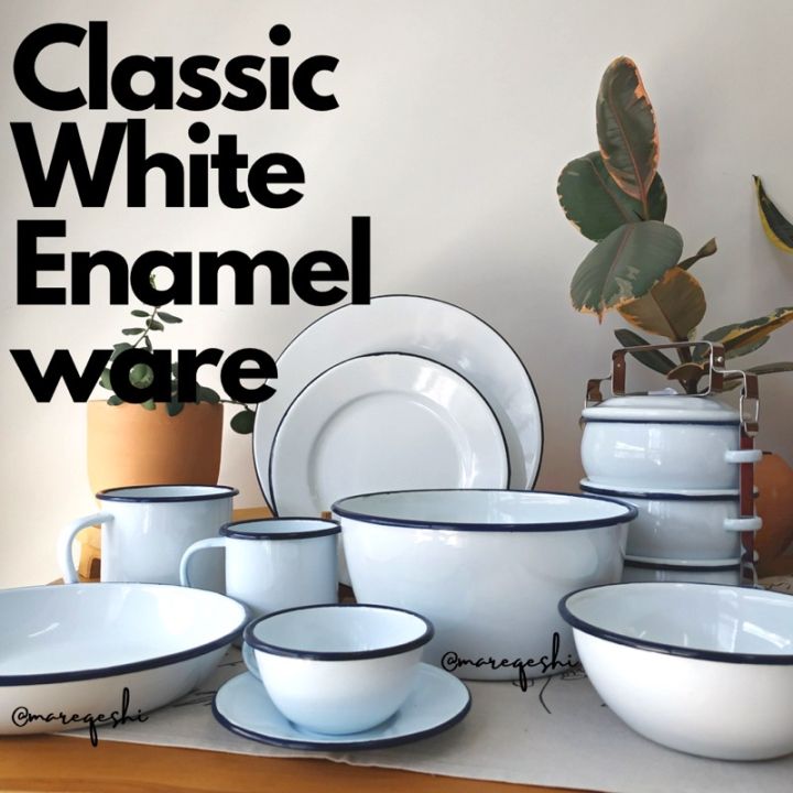 Enamel camp plates best sale