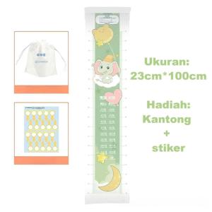 100cm Alat Pengukur Panjang Bayi Pp Pengukur Panjang Bayi Tahan Air Alat Ukur Panjang Bayi+Tas/ Stiker alat ukur bayi