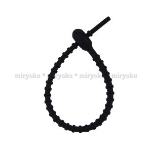 Silicone Cable Organizer Pengikat Kabel Serbaguna Cable Ties Silicone Gantungan Kunci DIY Karet Silicone Gantungan Multi Fungsi
