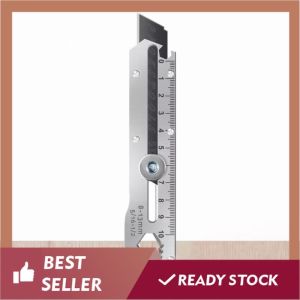OS-A309-Pisau Cutter Stainless 9IN1 Multifungsi