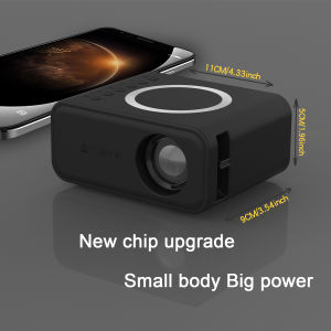YT300 Mini Portable Portable LED Projector Ultra HD Wired Wireless Connection Mobile Home Theater Projector