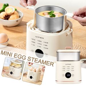 ADREE 2-Layer Electric Egg Boiler 9-in-1 Multifunctional Breakfast Machine Portable 24-Hour Timing Egg Steamer