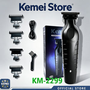Kemei KM-2299 Hair Clipper Cordless Hair Cipper Salon Barber Clippers Rechargeable Wireless Haircut Hair Trimmer for Men