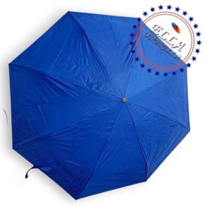 (ELLA SHOP) 3 folds automatic coated plain umbrella