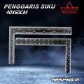 Penggaris siku Pasekon Jumbo Besar L panjang 42cmx60cm Penggaris Siku Tukang Full Besi. 