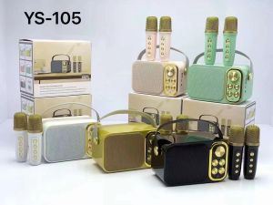✅พร้อมส่ง1-2วัน✅ลำโพงบลูทูธ YS-105 (แถมไมโครโฟน2อัน) ลำโพงย้อนยุคมัลติฟังก์ชั่น Wirless Bluetooth Speaker ลำโพงไร้สายพกพา เสียงเบสหน