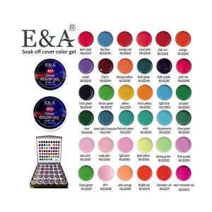 E&A sét gel vẽ 36 màulàm móngnail đẹp 2 sét đủ màu chính hàng cao câp bảng màu