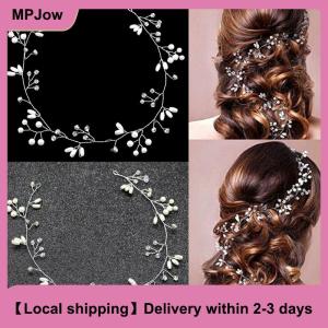 【Local shipping】 Luxury Wedding Bridal Rhinestone Faux Headband Tiara Hair Headpiece