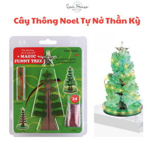 Đồ Chơi Cây Thông Noel Tự Nở Thần Kỳ LOẠI TO Cây Thông Ma Thuật Tự Nở Xanh Lá Cây Giáng Sinh Ma Thuật Thần Kỳ Quà Tặng Giáng Sinh 2024 Cho Bé Trai Bé Gái - Lavi House