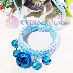 KALUNG KUCING 5 LONCENG BISA UNTK HEWAN KECIL ATAU BESAR..TERBARU SUARA NYA KENCANG LONCENG NYAWARNA BANYAKBARANG SELALU ADATRUSS