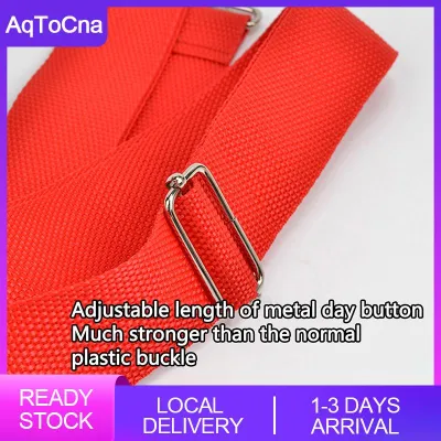 【AqToCna】 Nylon Snare Drum Belt With Metal Hook Portable Adjustable Marching African Waist Strap Performance Sling Carrier Accessory
