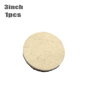 3 Inch & 5 Inch Wool Glass Felt Busa Poles Kaca Mobil Polishing Pad
