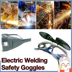 Protective Electric Welding Safety Goggles Dual-layer Flip-up Protective Glasses Equipment Eyes电焊护目镜