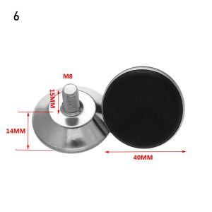 JAYQQ 10Pcs Đế chống trượt Đệm chân cho bàn Vít thăng bằng Chân thăng bằng Chân ghế Chốt có thể điều chỉnh đồ nội thất Chân đồ nội thất