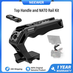 NEEWER CA008 Camera Top Handle ด้ามจับด้านบนของกล้อง และ ชุด NATO Rail พร้อมแคลมป์ NATO แบบปลดเร็ว สำหรับการติดตั้งกล้องแบบกรงวิดีโอ