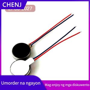 CHENJ 2 PCS 1027 Mini Vibration Motors DC 3V 12000rpm Flat Button-Type Micro DC Vibrating Motor For Mobile Cell Phone Pager