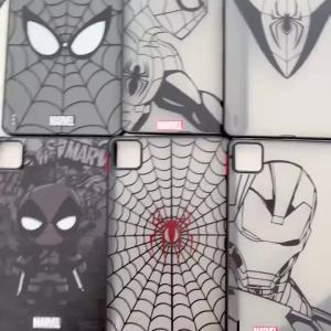 FCHEXDRAGON Stylish Movie Hero Pattern Tablets Hard Matte Back Covers Case for Xiaomi Pad 6 5 Mipad 5 Pad6 Mi Tablet Casing Tab Pad5 6 Without Cover Shockproof