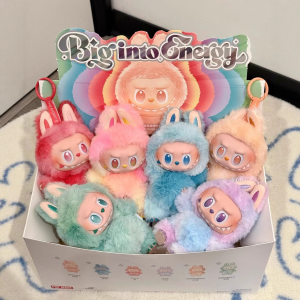 Popmart Labubu V3 THE MONSTERS Big Into Energy Series Vinyl Plush Pendant Blind Box Cute Toy Gift