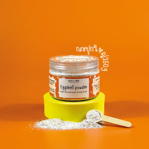 ผงเปลือกไข่ไก่ ผงโรยอาหาร สำหรับสุนัขและแมว Eggshell Powder Topper for Dogs and Cats Dobbys bakery