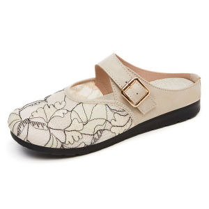 Ielgy Giày nữ đế mềm mùa hè thường xuyên thoáng khí bán dép thoải mái