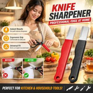 Alloy Steel Sharpening Tool/Handheld Knife Sharpener/Professional Blade Honing Tool/Kitchen Knife Maintenance/Home Cooking Use