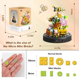 BALODY 16368 - Mô hình lắp ráp Garden series cao cấp - Trang trí đẹp mắt siêu chi tiết