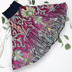 BOHO Hippie Flared Skirt กระโปรงทรงบานสไตล์โบโฮสไตล์ฮิปปี้