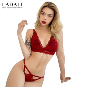 Đồ lót không gọng Ladali ren đỏ quyến rũ mút mỏng nâng đẩy ngực gợi cảm (hàng thiết kế cao cấp)