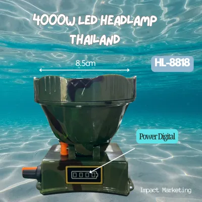 500W- 4000W Lampu Kepala LED Fungsi Menyelam/Berkualiti Tinggi/Super Terang