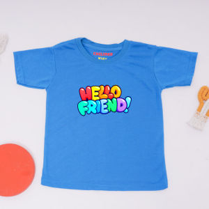 Kaos Atasan anak laki laki perempuan sablon dtf / kaos oblong anak / kaos anak murah