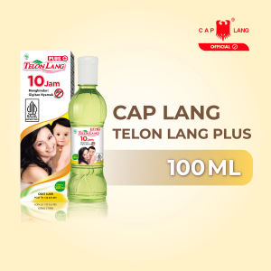 Cap Lang TELON LANG PLUS 100 ML - Minyak Telon Lang 10 Jam Menghindari Gigitan Nyamuk