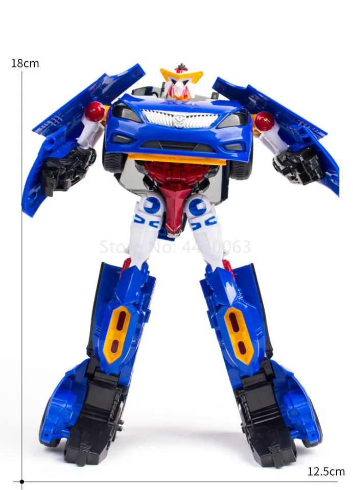 New ABS Hello Carbot Transformation Robot Toys Action Figures Two