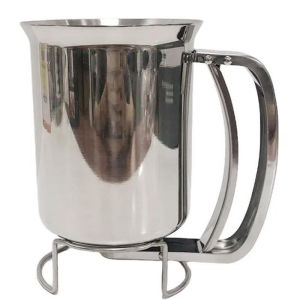 Local Ready Stock Stainless Steel Pancake Batter Dispenser Precise Funnel Baking Tool for Cupcake