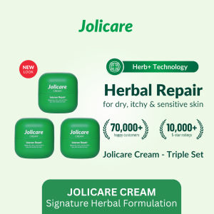 Jolicare Cream Intensive Repair Cream 15g & 50g for Dry Itchy & Sensitive Skin | Repair For Dry Itchy & Sensitive Skin