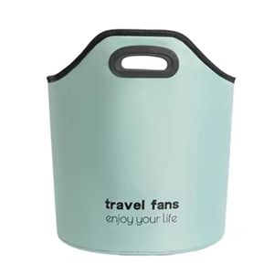 OTYRF พับเก็บได้ ถังล้างเท้าขณะเดินทาง แบบพกพาได้ หนาขึ้น อ่างล้างผลไม้ อ่างล้าง จุได้มาก ถังแช่เท้า กิจกรรมกลางแจ้งกลางแจ้ง