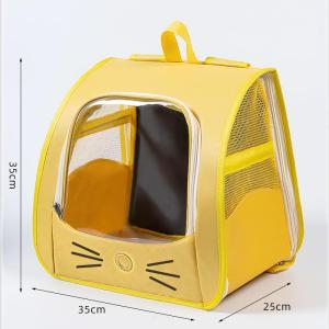Portable  Dog Cat Carrier Bag Travel Backpack Breathable Large Bag Anti-stress Waterproof