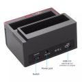 2.5"/3.5" USB 3.0 To 2 SATA Ports 1 IDE Port External HDD Hard Drive Disk Docking Station Card Reader USB3.0 Hub with OTB/OTC. 