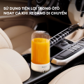 Máy xay sinh tố cầm tay mini Gaabor FP03T-WH01A 350ml công suất 50W ly xay nhỏ gọn tiện lợi tích điện cổng sạc USB kèm 2 cốc tiện lợi. 