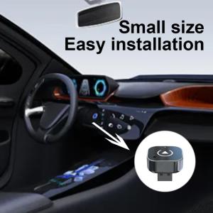 Wireless CarPlay Android Auto Adapter for Factory Wired Vehicles Plug & Play 2 in 1 Car Multimedia System with Bluetooth Connectivity