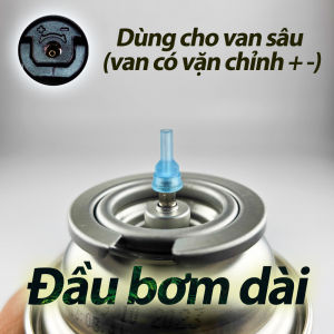 Đầu chuyển đổi bơm gas bật lửa bằng bình gas du lịch