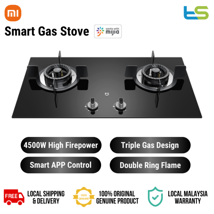 Xiaomi Mijia Smart Gas Stove Double Stove Embedded Gas Stove Household