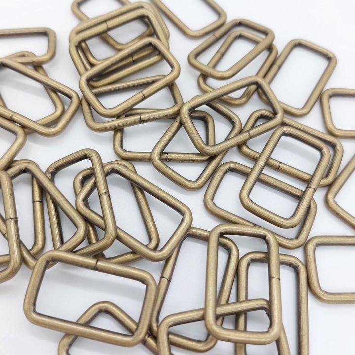 10 PCS - | 1 INCH METAL RECTANGLE RING FOR BAG DIY ACCESSORIES | Lazada PH