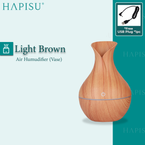 HAPISU Big HAPISU Vase Air Humidifier With Essential Oil Diffuser Aroma Aromaterapi Wangian Wap Asap Pewangi Bilik Tidur Rumah  加湿器