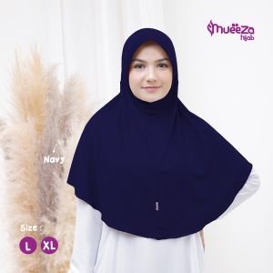 Grosir Krudung Anak Instan Sekolah SMP SMA Remaja Mueeza Hijab Model Alsha L Tali Serut Belakang