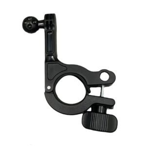 Secure Handlebar Mounting Clamp with 17mm Ball Head Adapter Suitable for Bike Motorcycle Action Camera and Phone Holders
