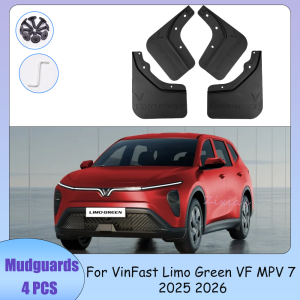 Tấm chắn bùn bánh trước và bánh sau tấm chắn bùn Fender phụ kiện bảo vệ cho VinFast Limo Xanh lá cây VF MPV 7 2026 2025 4 mảnh