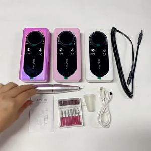 45000RPM Rechargeable Electric Portable Nail Drill Machine Low Noise Nail Polish Sander Nail Drill For Home Manicure Salon