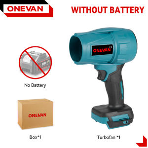 Không Dây Xe Máy Sấy động cơ điện không chổi than Blower Điện Turbo Blower 200 mét/giây Bạo Lực Cầm Tay Máy Bay Phản Lực Bụi Fan dụng cụ làm sạch Cho Makita 18V Pin