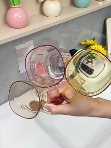 Adorable Mouthwashes Cups Will Make Children Brushing Teeth and Decorate Your Bathroom Plastic Toothbrush