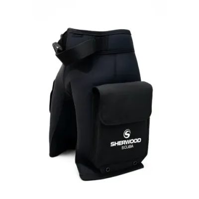 SHERWOOD 2.5MM NEOPRENE POCKET SHORTS BLACK